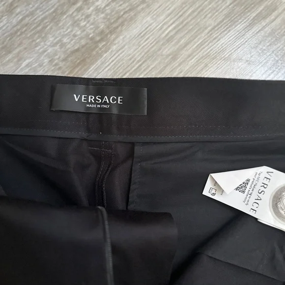 Versace Pants Mens Cotton 44 Capri inseam 19.2 inch Waist Size 11.8 inch - Picture 5 of 13
